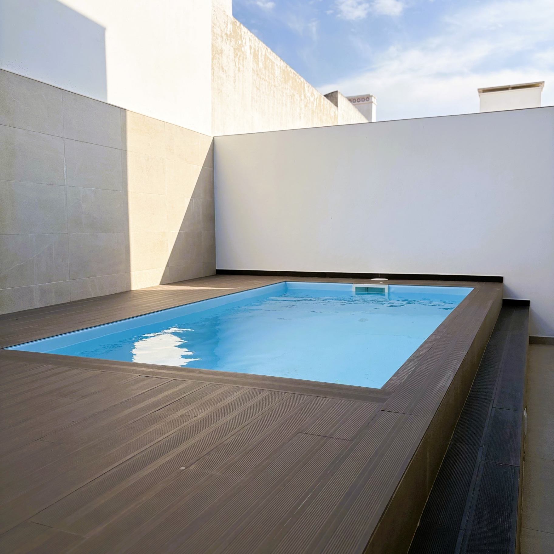 Piscina exterior privativa