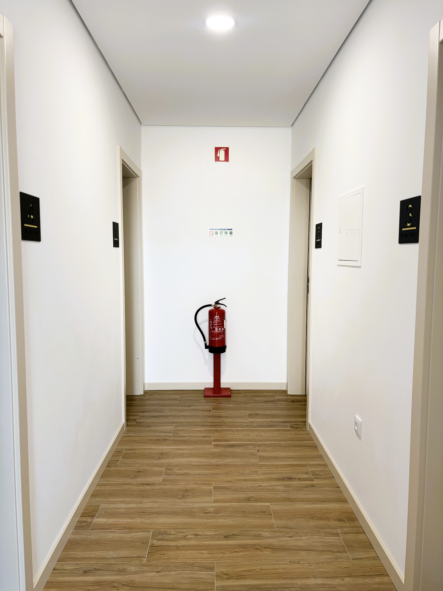 Corredor dos quartos